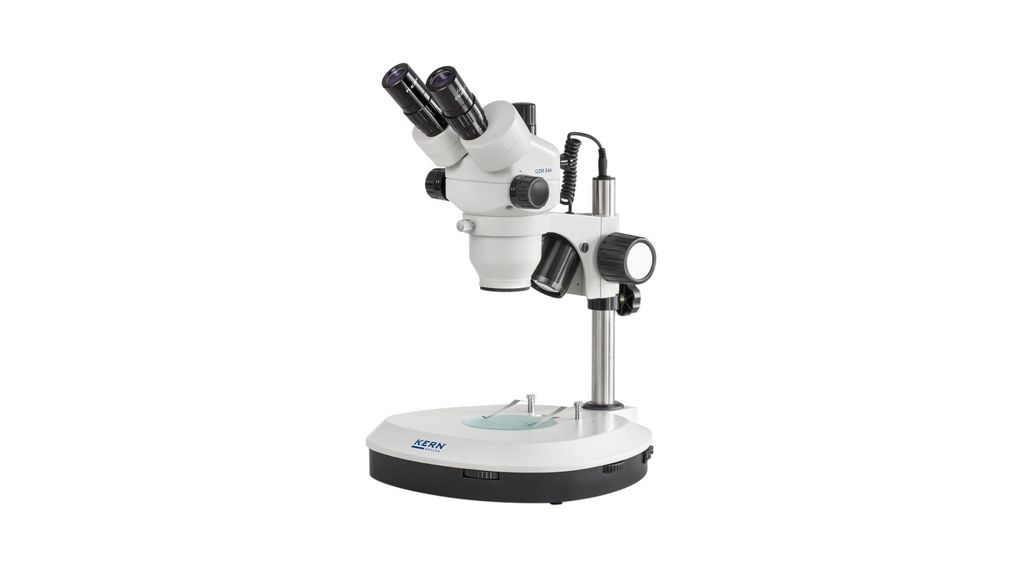 Microscope, Stereo, Greenough, Trinocular, 0.7 ... 4.5x, LED, OZM-5, 285x330x440mm